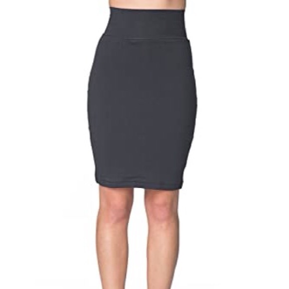 NWOT American Apparel - Interlock Pencil Skirt - Picture 3 of 3